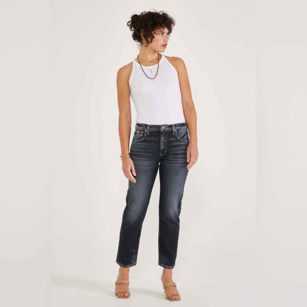 Etica Rae Midrise Straight Leg Crop